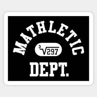 MATHLETIC DEPT. - 4.0 Sticker